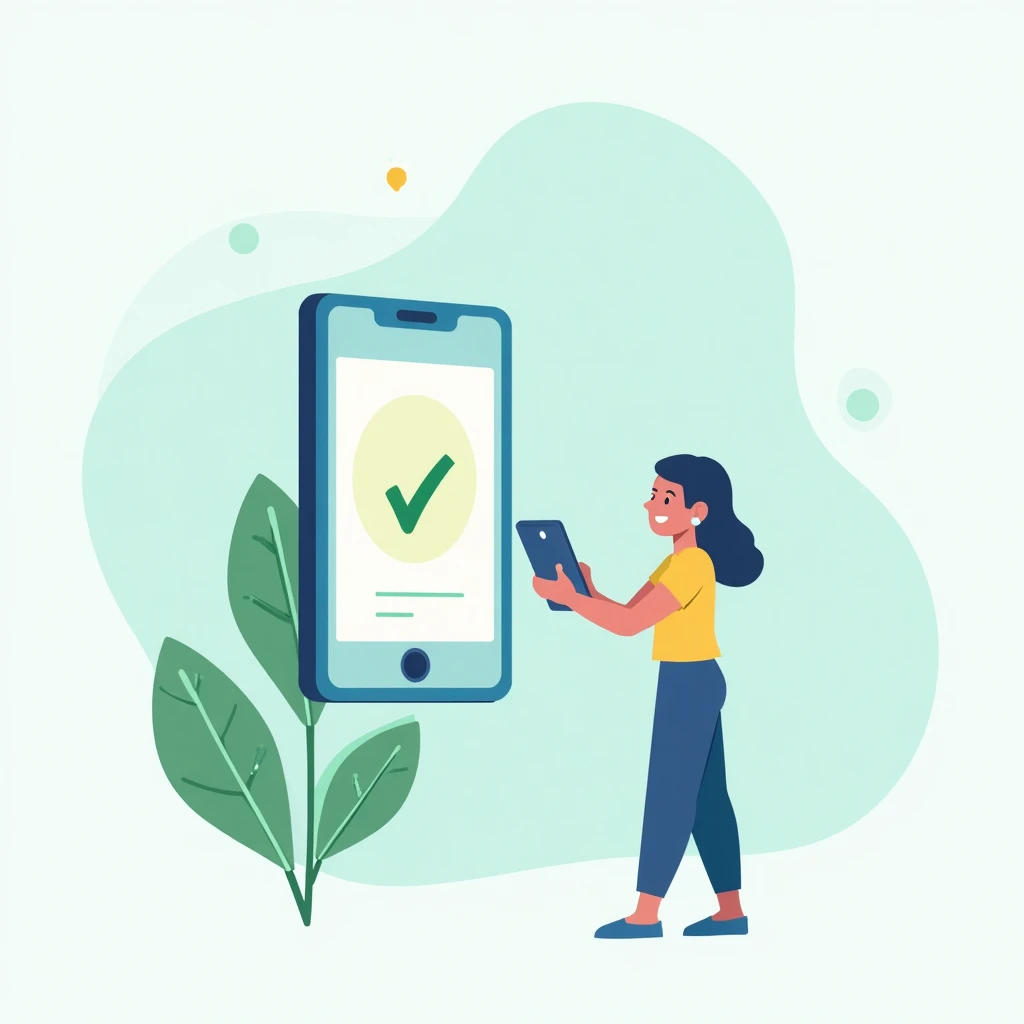 Loan approval on smartphone